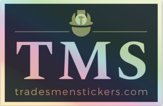 TMS Logo Holographic Sticker