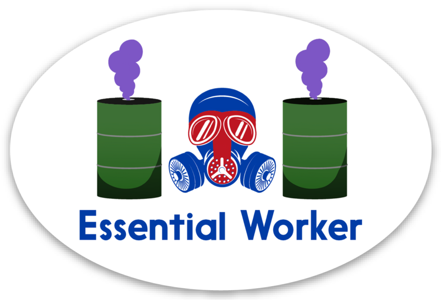 Essential Worker Sticker