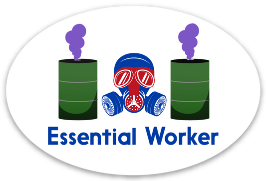 Essential Worker Sticker